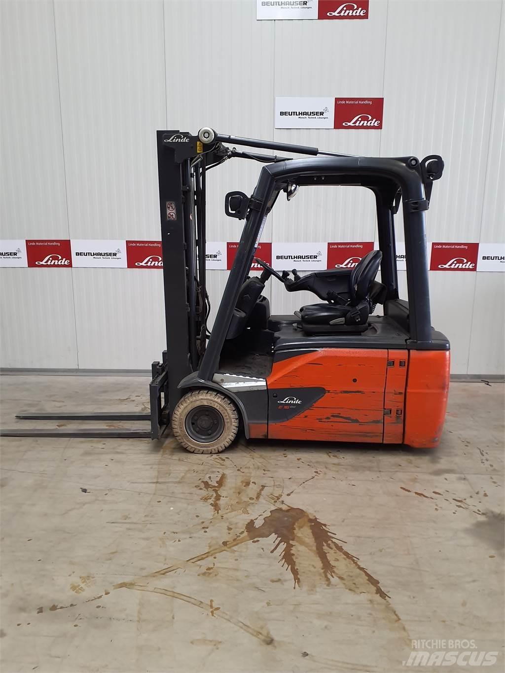 Linde E16L Elektro Stapler