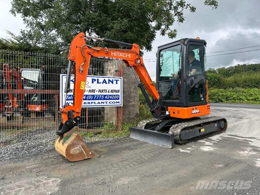 Hitachi ZX 26 U-6 Minibagger < 7t