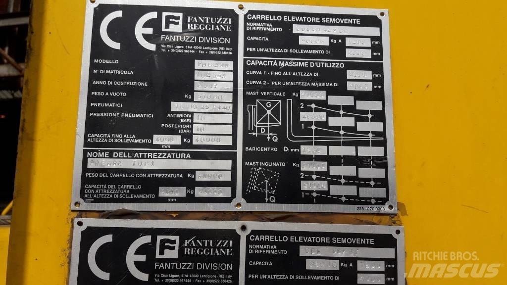 Fantuzzi FDC 400 Diesel Stapler