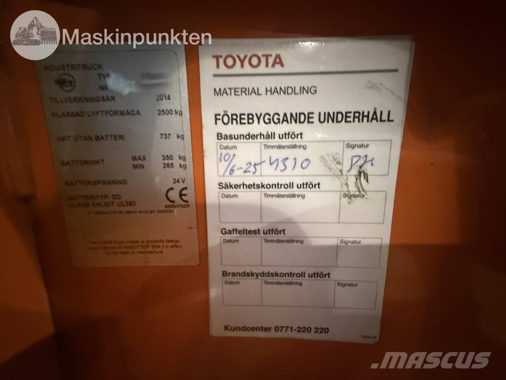 Toyota BT LPE 250 Elektro Stapler