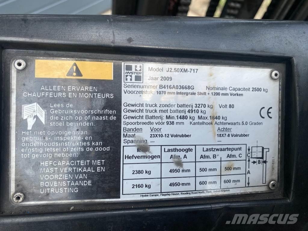 Hyster J2.50XM Elektro Stapler