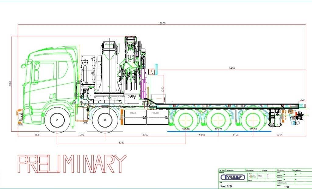Scania R660 Kranwagen