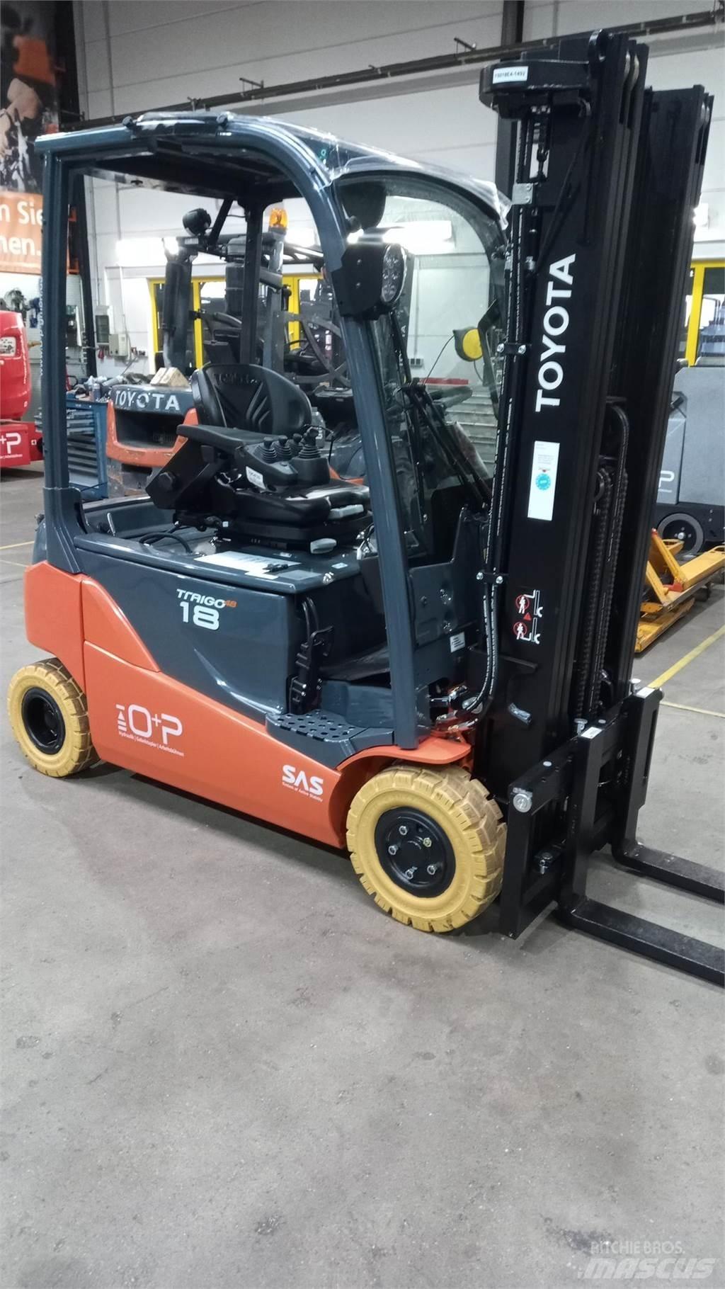 Toyota 8FBM18T Elektro Stapler