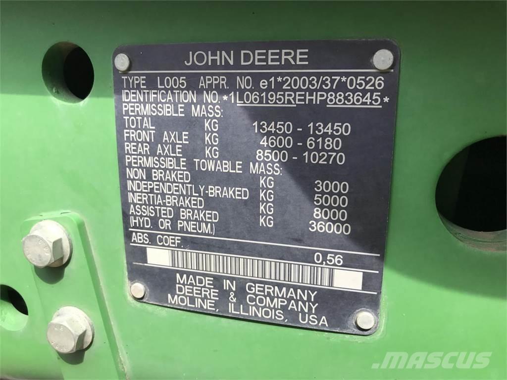 John Deere 6195R Traktoren