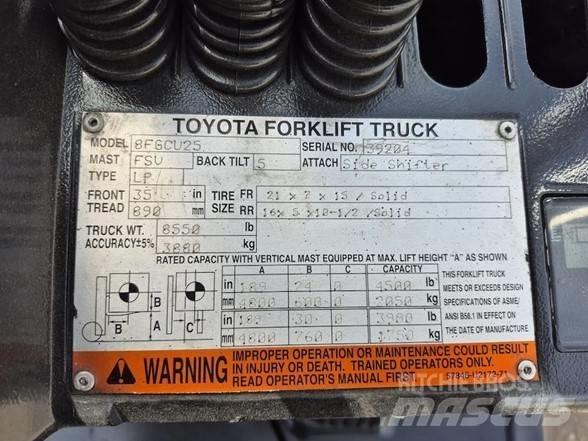 Toyota 8 FGCU 25 Andere Gabelstapler