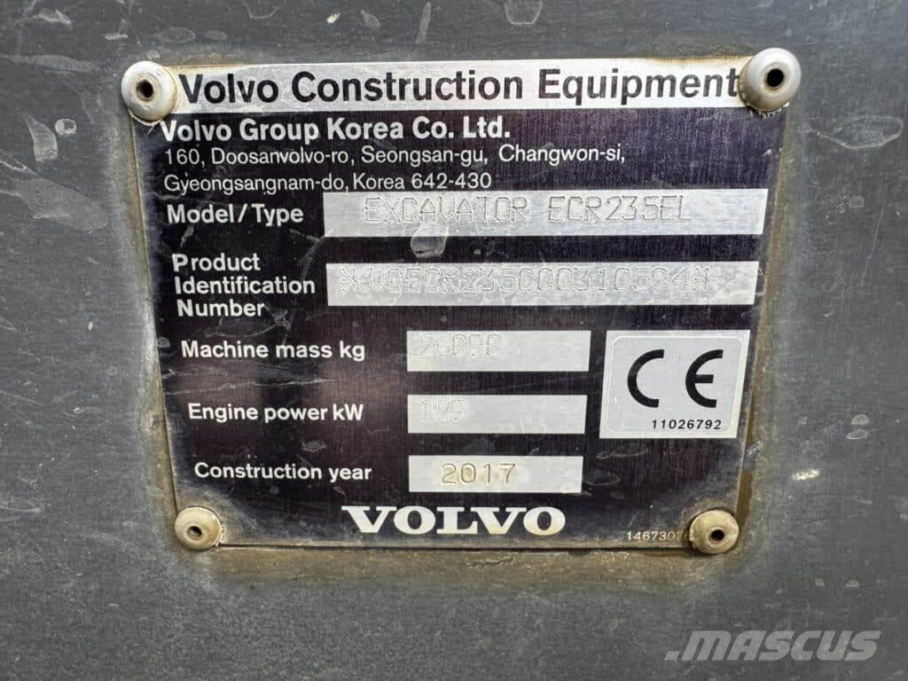 Volvo ECR235EL Raupenbagger