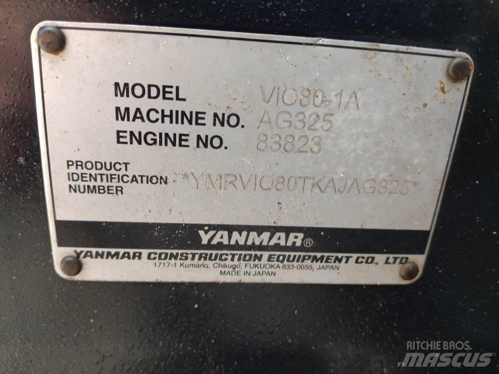 Yanmar ViO80-1a Raupenbagger