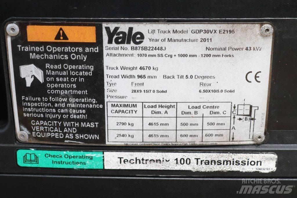 Yale GDP30VX Diesel Stapler
