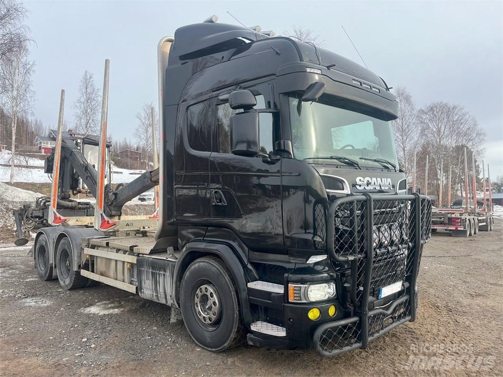 Scania R 580 Holzfahrzeuge
