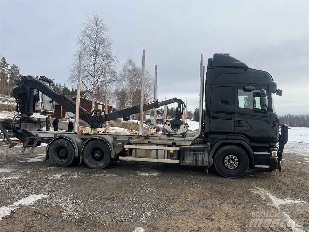 Scania R 580 Holzfahrzeuge