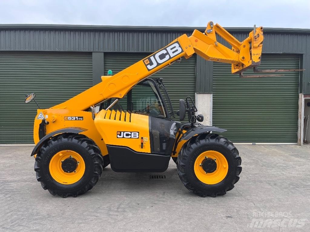 JCB 531-70 Agri Teleskoplader für Landwirtschaft