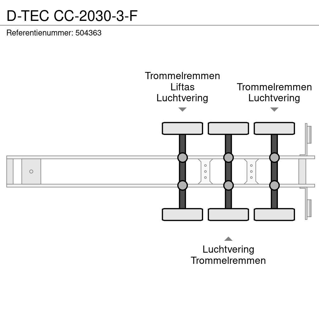 D-tec CC-2030-3-F Containerauflieger