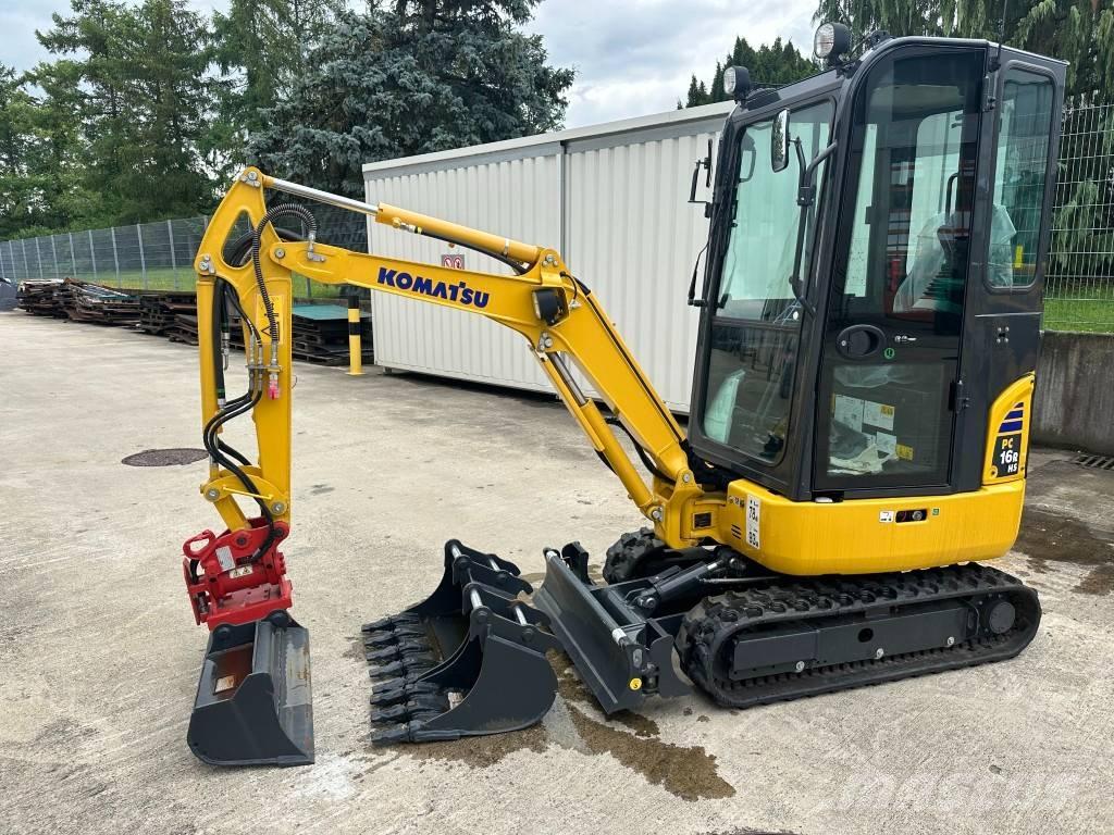 Komatsu PC 16 R-3HS Minibagger < 7t