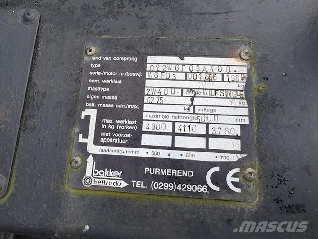 Nissan fd50 Diesel Stapler