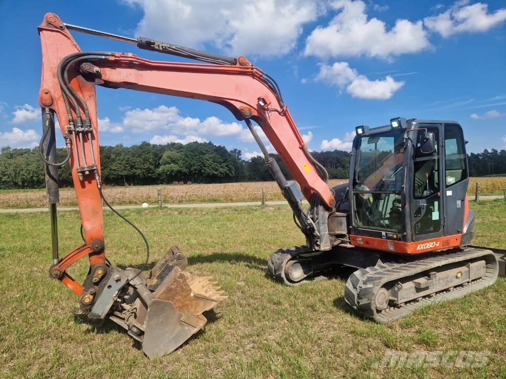 Kubota KX 080-4 Midibagger  7t - 12t