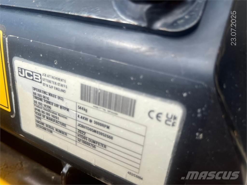 JCB HTD5 Minidumper