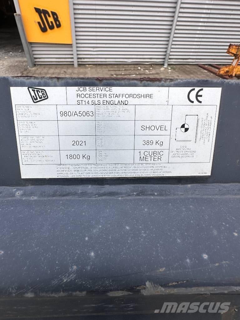 JCB Læsseskovl - 226cm Schaufeln