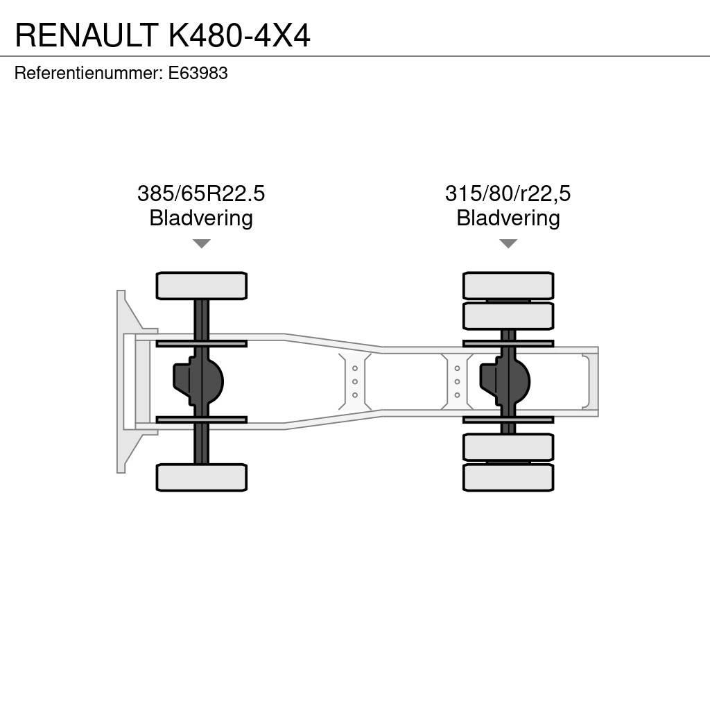 Renault K480-4X4 Sattelzugmaschinen