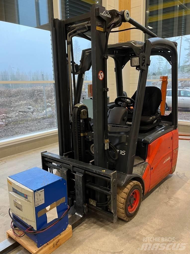 Linde E 16 C Elektro Stapler