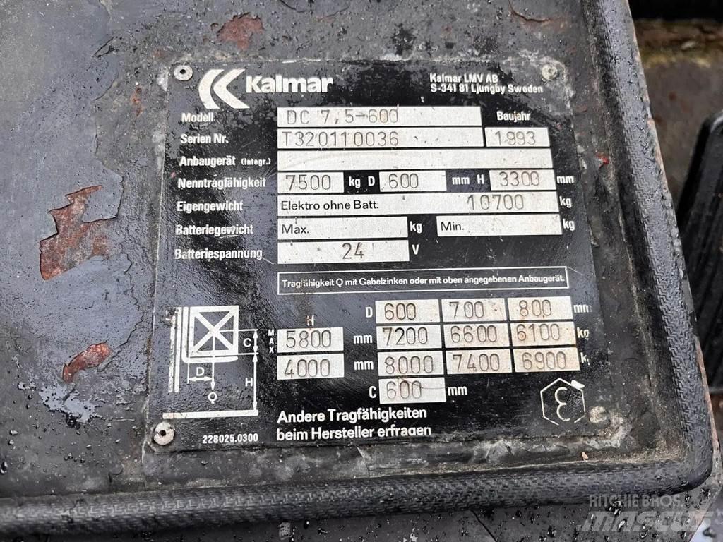 Kalmar DC7,5- 600 Gas Stapler