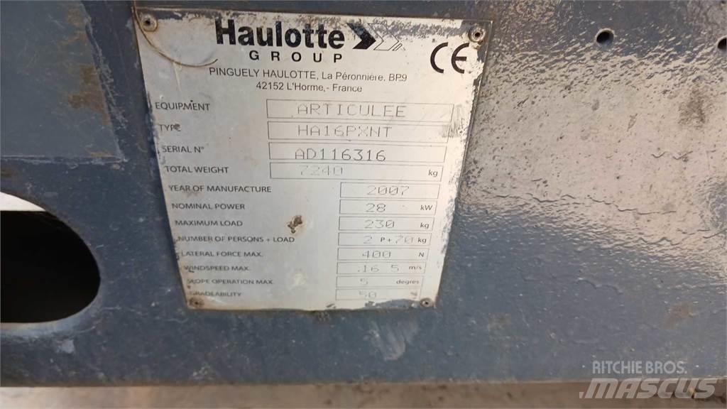 Haulotte HA16PX Gelenkteleskoparbeitsbühnen