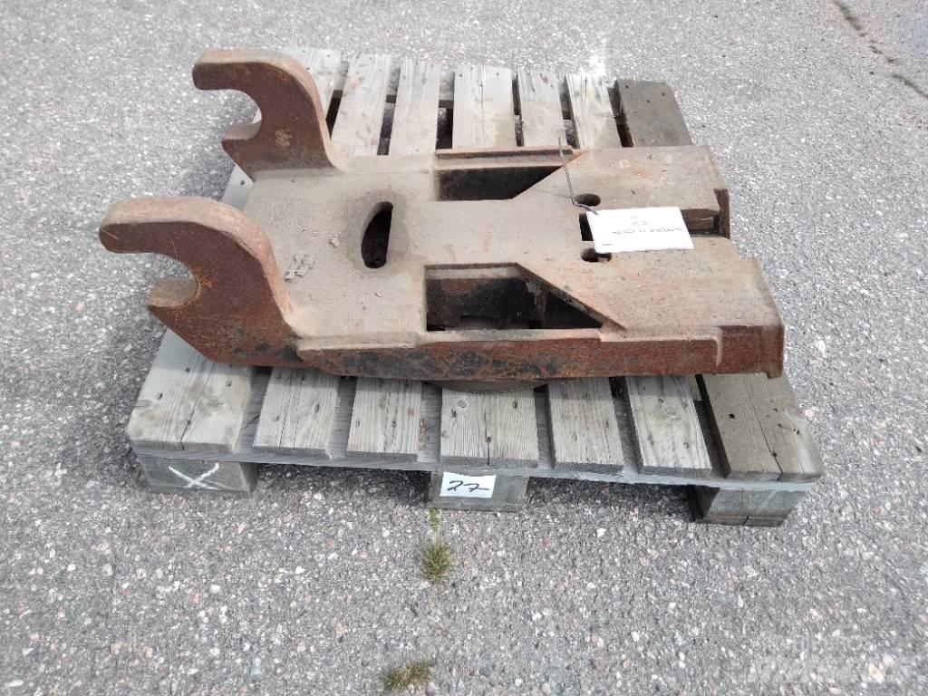Engcon varaosia Rotationsschaufel