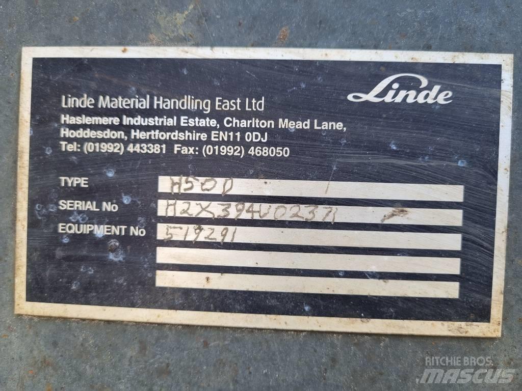 Linde H 50 D Diesel Stapler