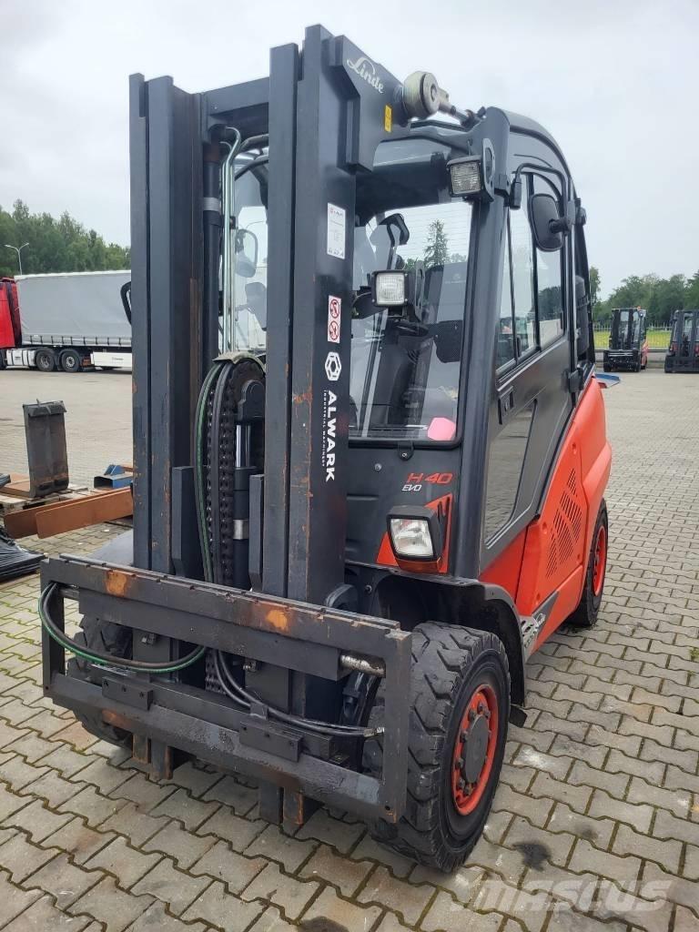 Linde H40T Gas Stapler