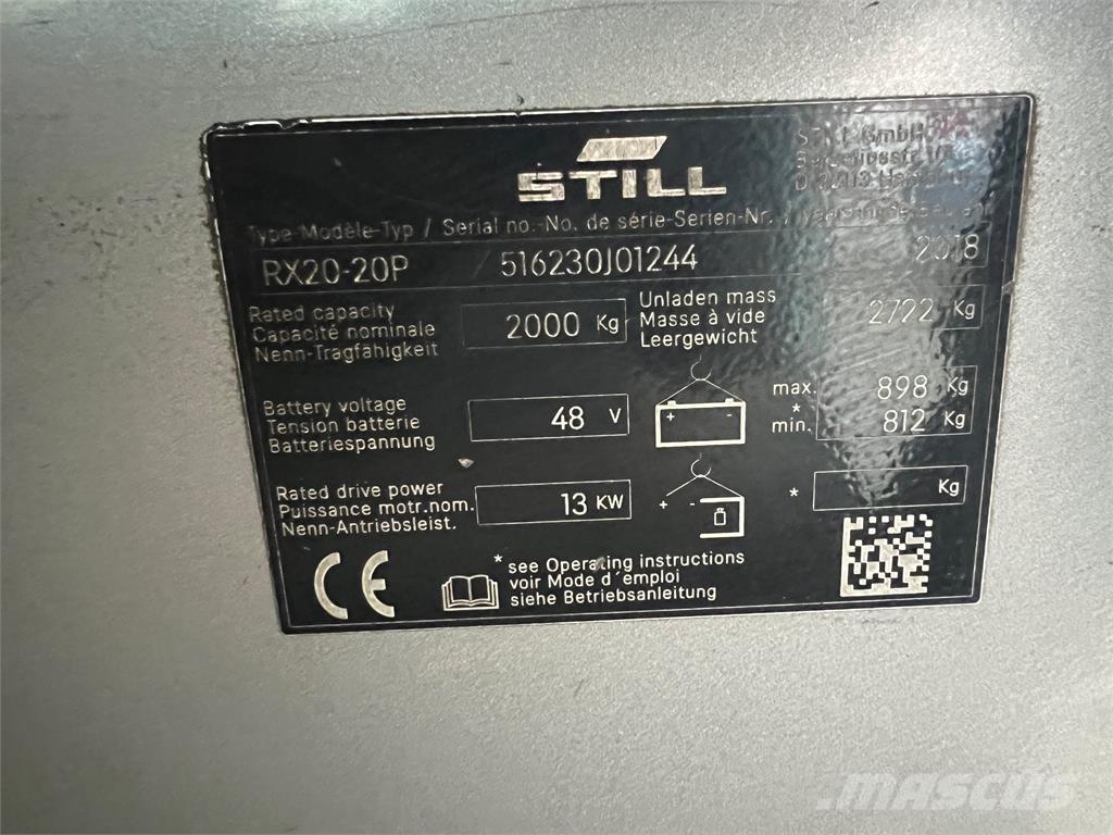 Still RX20-20P Elektro Stapler