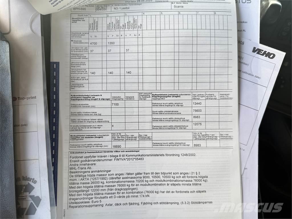 Scania R620 6X4 Abrollkipper