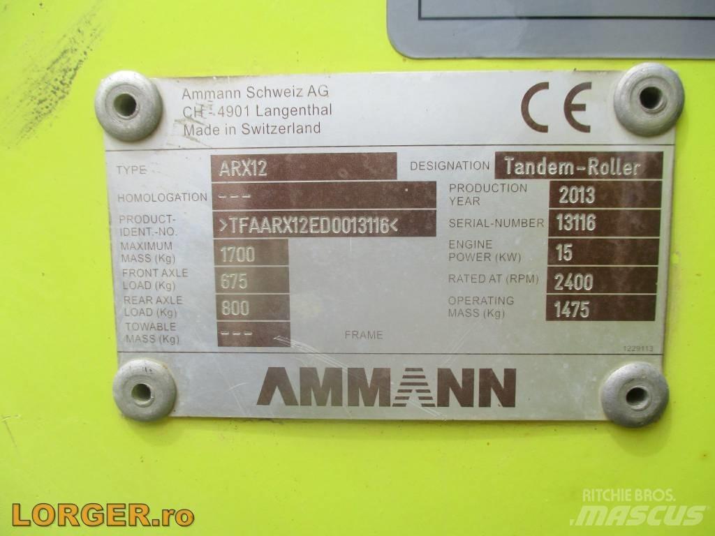Ammann ARX 12 Tandemwalzen