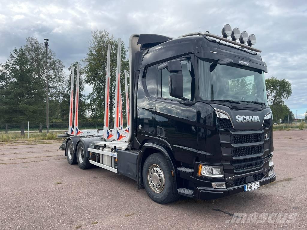 Scania R 730 Holzfahrzeuge