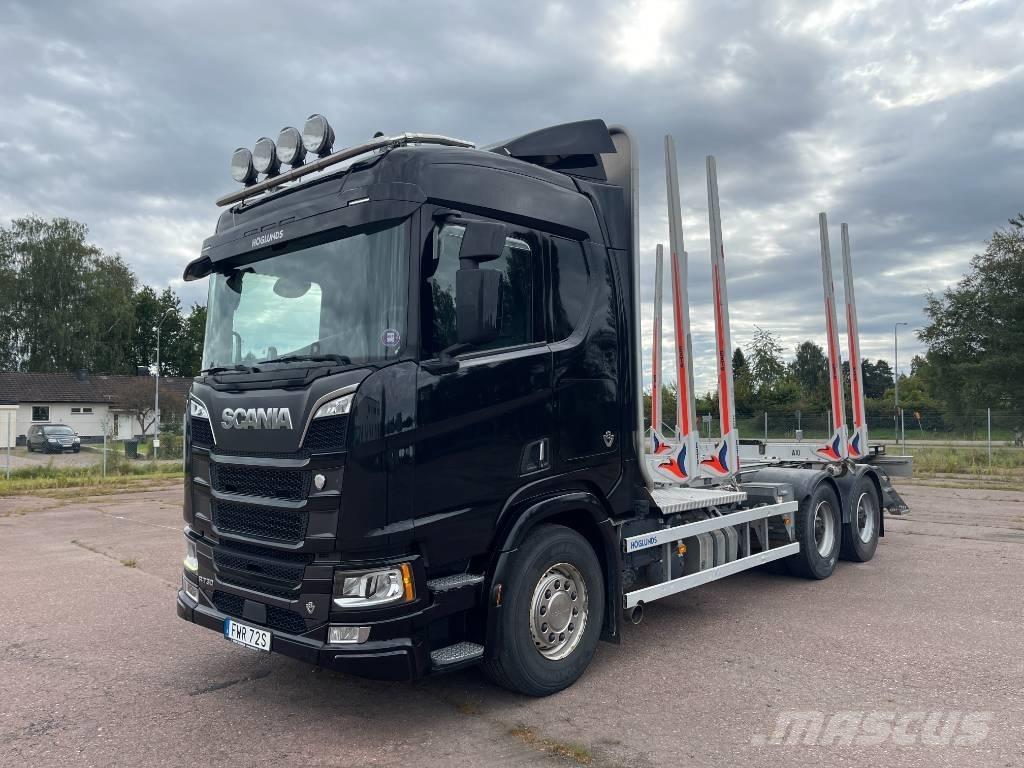 Scania R 730 Holzfahrzeuge