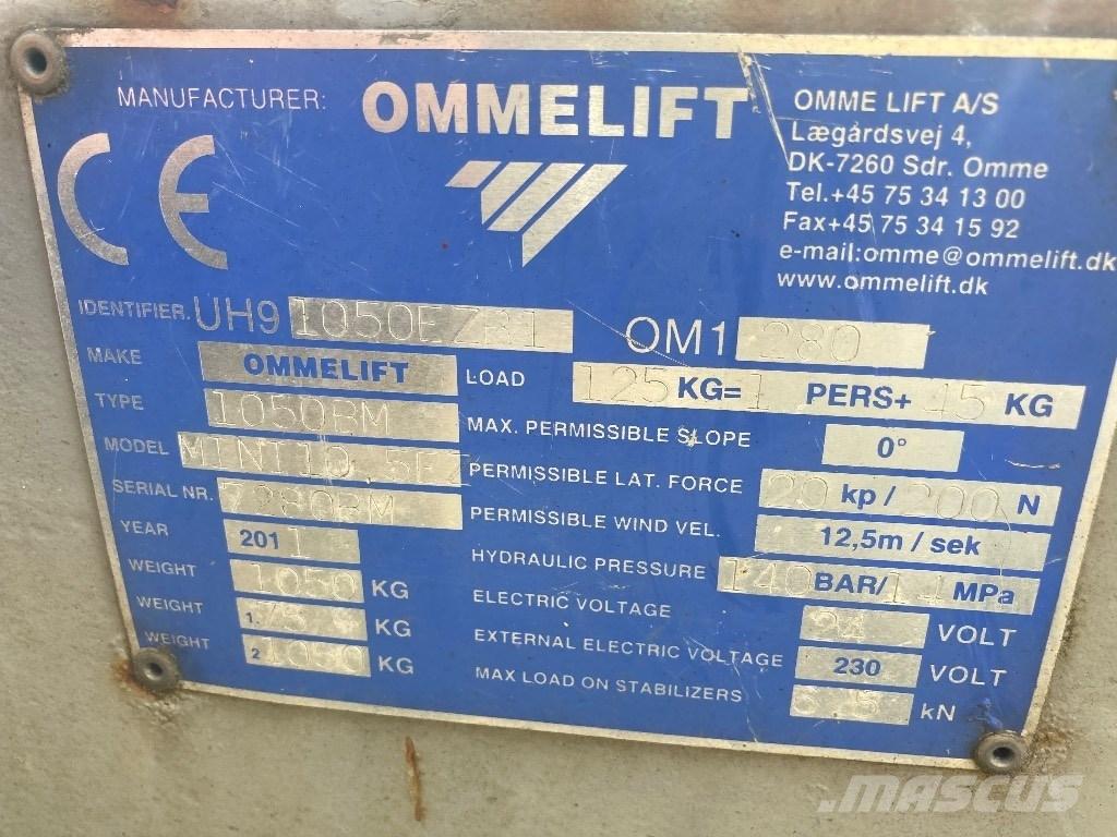 Omme lift Mini 10 Anhänger-Arbeitsbühnen