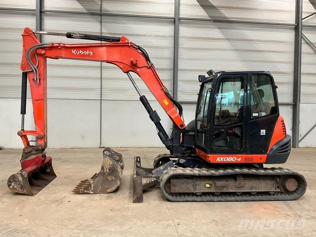 Kubota KX 080-4 Midibagger  7t - 12t