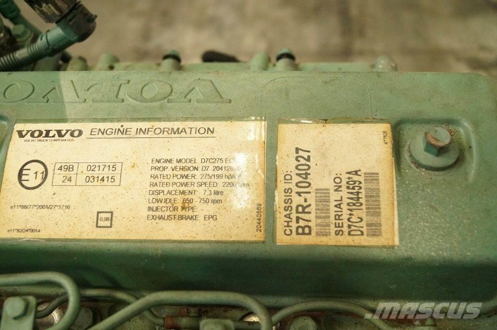 Volvo D7C USED Motoren