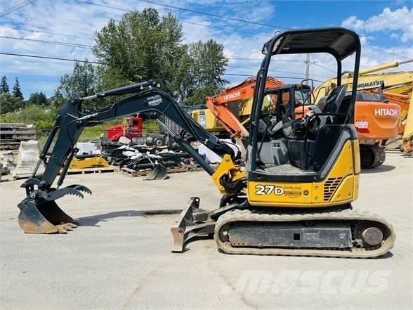 John Deere 27D Minibagger < 7t