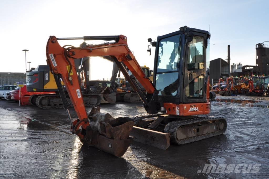 Hitachi ZX 26 U-6 CR Minibagger < 7t