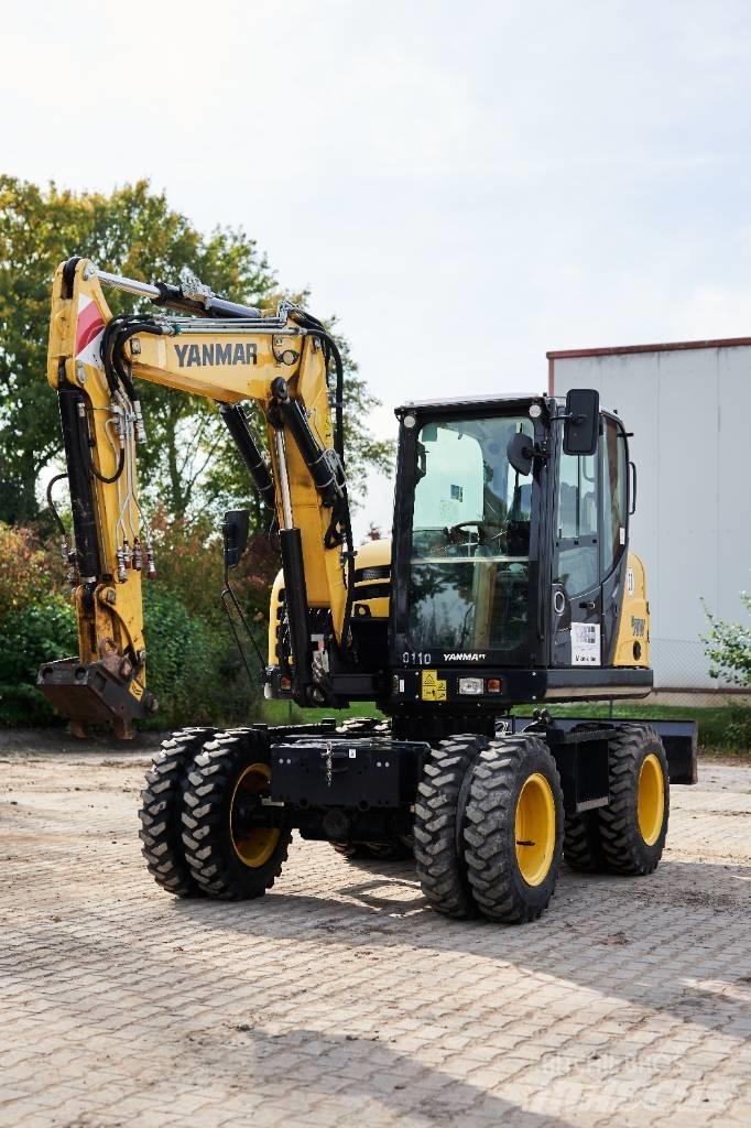 Yanmar B 75 W Mobilbagger