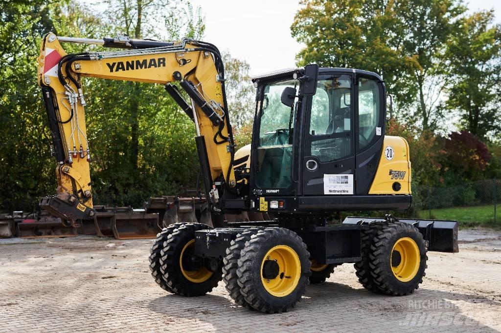 Yanmar B 75 W Mobilbagger