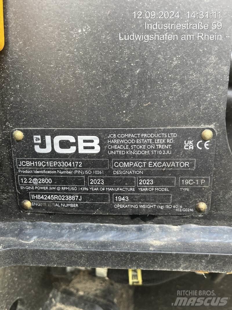 JCB 19C-1 Minibagger < 7t