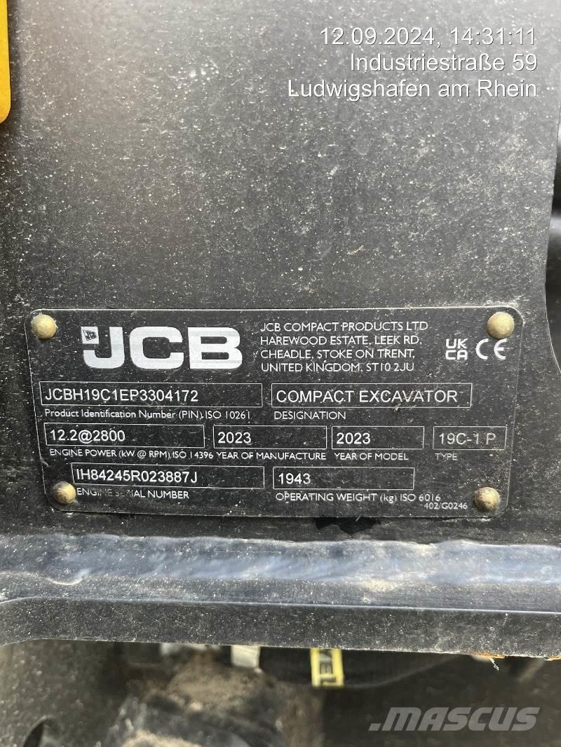 JCB 19C-1 Minibagger < 7t