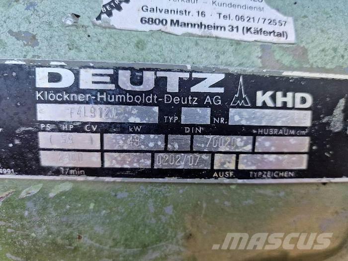  Engines F4L912W Transport Sonstige