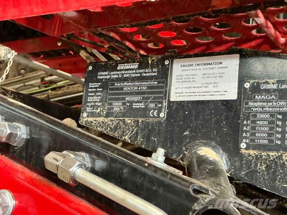 Grimme VENTOR 4150 Kartoffelvollernter