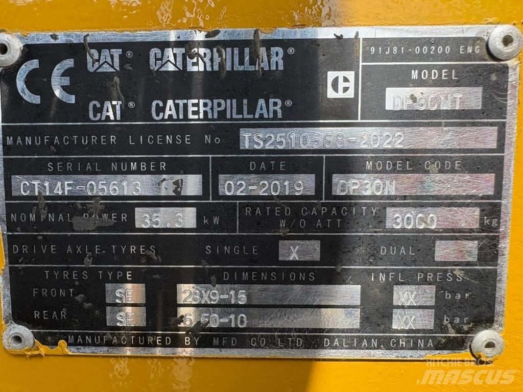 CAT DP30NT Diesel Stapler