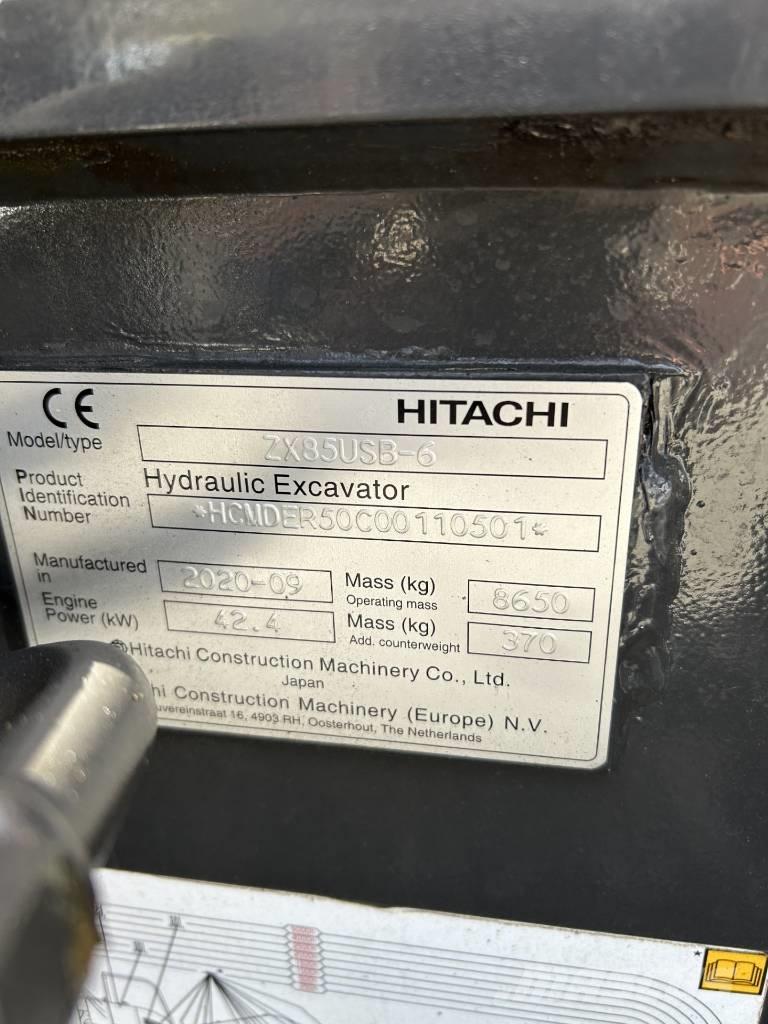 Hitachi ZX 85 US B Midibagger  7t - 12t