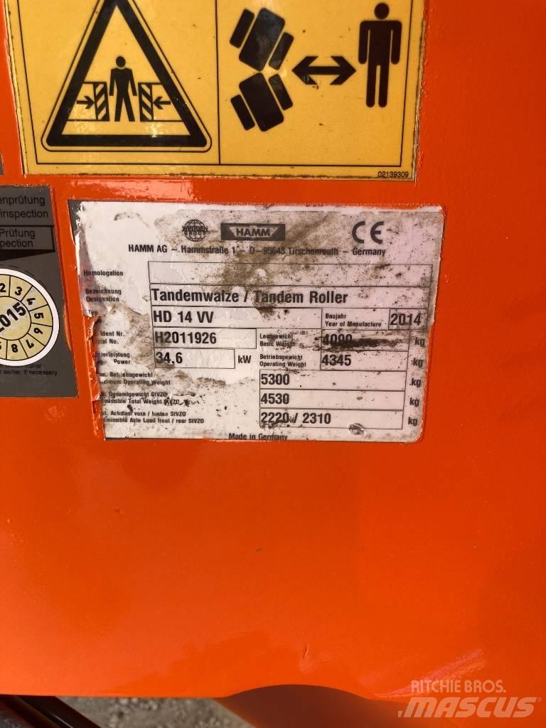 Hamm HD 14 VV Tandemwalzen