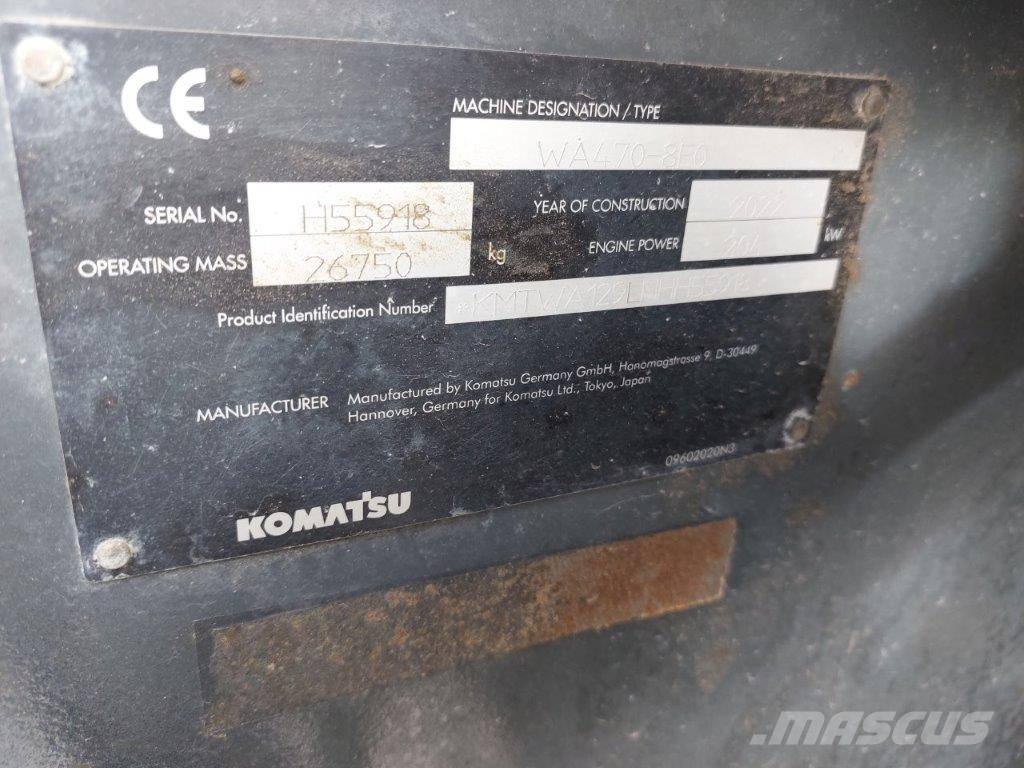 Komatsu WA470-8 Radlader