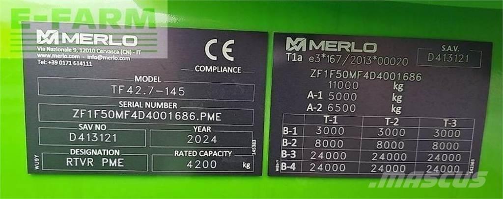 Merlo tf 42.7 - 145 Teleskoplader für Landwirtschaft