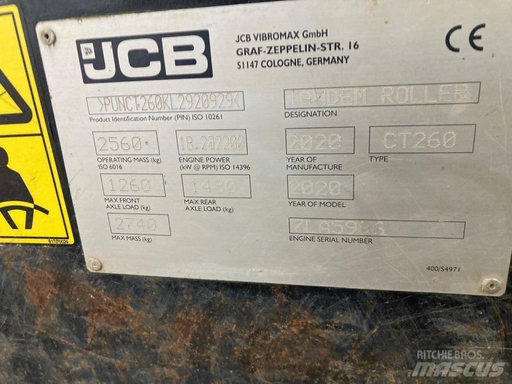 JCB CT 260-120 Tandemwalzen